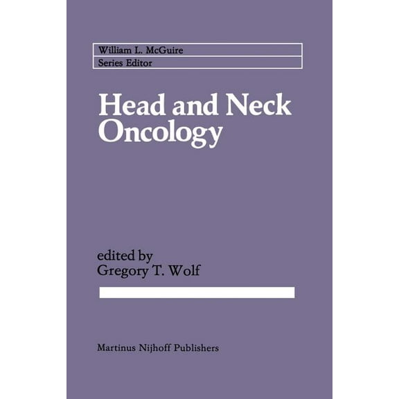 Cancer Treatment and Research Head and Neck Oncology, Book 22, (Paperback)