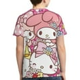 thumbnail image 2 of Hello Kitty T Shirts For Girls Boys, 3d Print Cartoon Graphics T Shirt, Youth Crewneck T-Shirt, Unisex Short Sleeve Top Tees Age 4-16 Years, 2 of 7