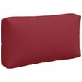 thumbnail image 4 of vidaXL Pallet Cushions 3 pcs Red Fabric, 4 of 5