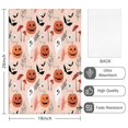 thumbnail image 2 of 2 Pcs Funny Kitchen Towels,Pastel Halloween Pumpkins Ghosts and Bats Microfiber Dish Towels,Kitchen Tea Towels,Kitchen Towel Set (18" X 26"), 2 of 7