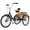 Black-26in, variant on Lilypelle Adult Tricycles 7 Speed 20/24/26 Inch Three Wheel Bike Cruiser Trike with Low-Step Through Frame/Large Basket for Men, Women, Seniors
