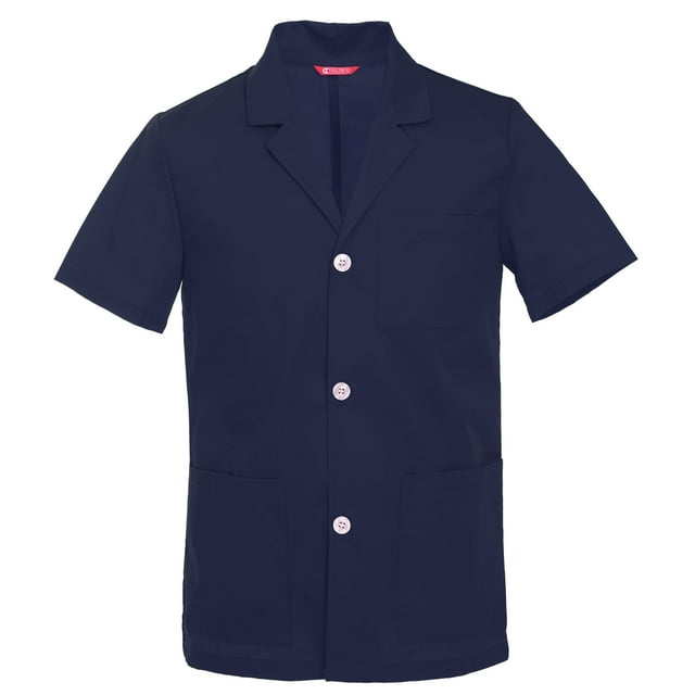 Manteau de Laboratoire à Manches Courtes pour Hommes de 31 Pouces