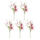 thumbnail image 2 of Ramas de flores de tulipán artificiales con adornos de corazón, centro de mesa, regalo de inauguración de la casa, ramo de tulipán para granja, 5 uds., 2 of 8