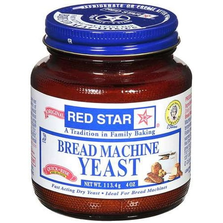 Red Star: Bread Machine Yeast, 4 Oz - Walmart.com