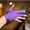Purple, variant on McDermott Billiard Pool Cue Glove - for Right Hand (Left-Handed Player), Large, Pink