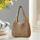thumbnail image 3 of Bolso tejido de paja Bolsos de hombro Bolso de paja de ratán tejido a mano de estilo vintage para diario jinwen Monedero tejido a mano, 3 of 7