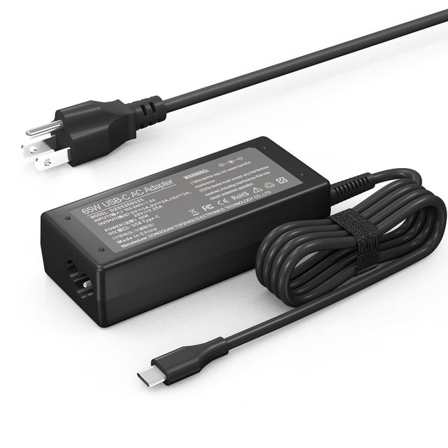 Cargador para laptop Dzytnsy de 65 W USB-C compatible con Chromebook