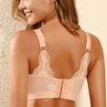 thumbnail image 3 of Aayomet Sports Bra For Women Women's Plus Size Full Coverage Underwire Unlined Minimizer Lace Bra,A 40/90D, 3 of 5