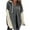 #0302-Dark Gray, variant on Uootdi Oversized Sweatshirt for Women Long Sleeve Button Hooded Loose Fit Casual Sweatshirts Gift Hoodies with Pocket Fall Fash