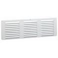 thumbnail image 2 of Air Vent 84215 16" x 6" White Aluminum Undereave Soffit Vent, 2 of 3