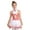A Red, variant on CHICTRY Kids Girls Christmas Dance Dress Candy Cane Stripes Ballet Tutu Leotard Dress Carnival Performance Dancewear Green 8