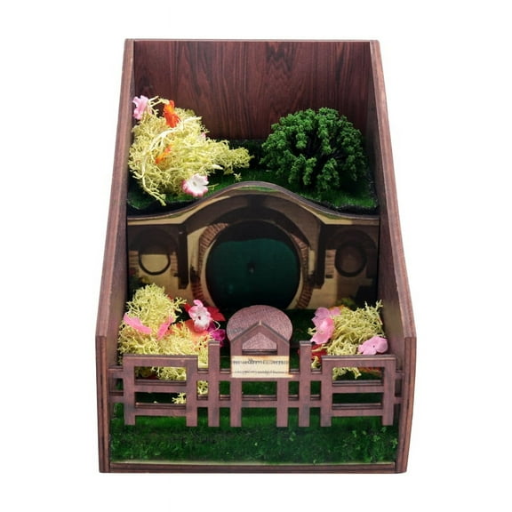 Book Holder Bookshelf Insert Tool Decorative Bookend Miniature Model Exclusive Gift Study Office Supplies