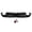 Carbon Fiber, variant on Applies to Car Rear Bumper Diffuser Spoiler with Indicator Light for Infiniti Q50 2014-2017 Car Modification Posterior Lip Body Kit