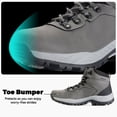 thumbnail image 5 of CC-Los Women Ankle High Waterproof Hiking Boots Work Boot Outdoor Trekking Camping Trail Size 5.5-10.5, 5 of 7