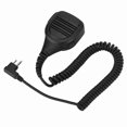 thumbnail image 1 of Micrófono de Mano Hakeeta Negro con Clip de Cinturón Compatible para Radio Bidireccional GP88S y GP2, 1 of 9