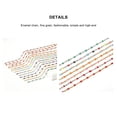 thumbnail image 2 of Decodeary Add Of Color With Colorful Enamel Beads Bulk Chain For Jewelry Making And Oil Steel+pink 1 Pc, 2 of 6
