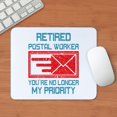 thumbnail image 3 of CafePress - Retired Postal Worker Graphic: You'R Mousepad - Non-slip Rubber Mousepad, Gaming Mouse Pad, 3 of 6