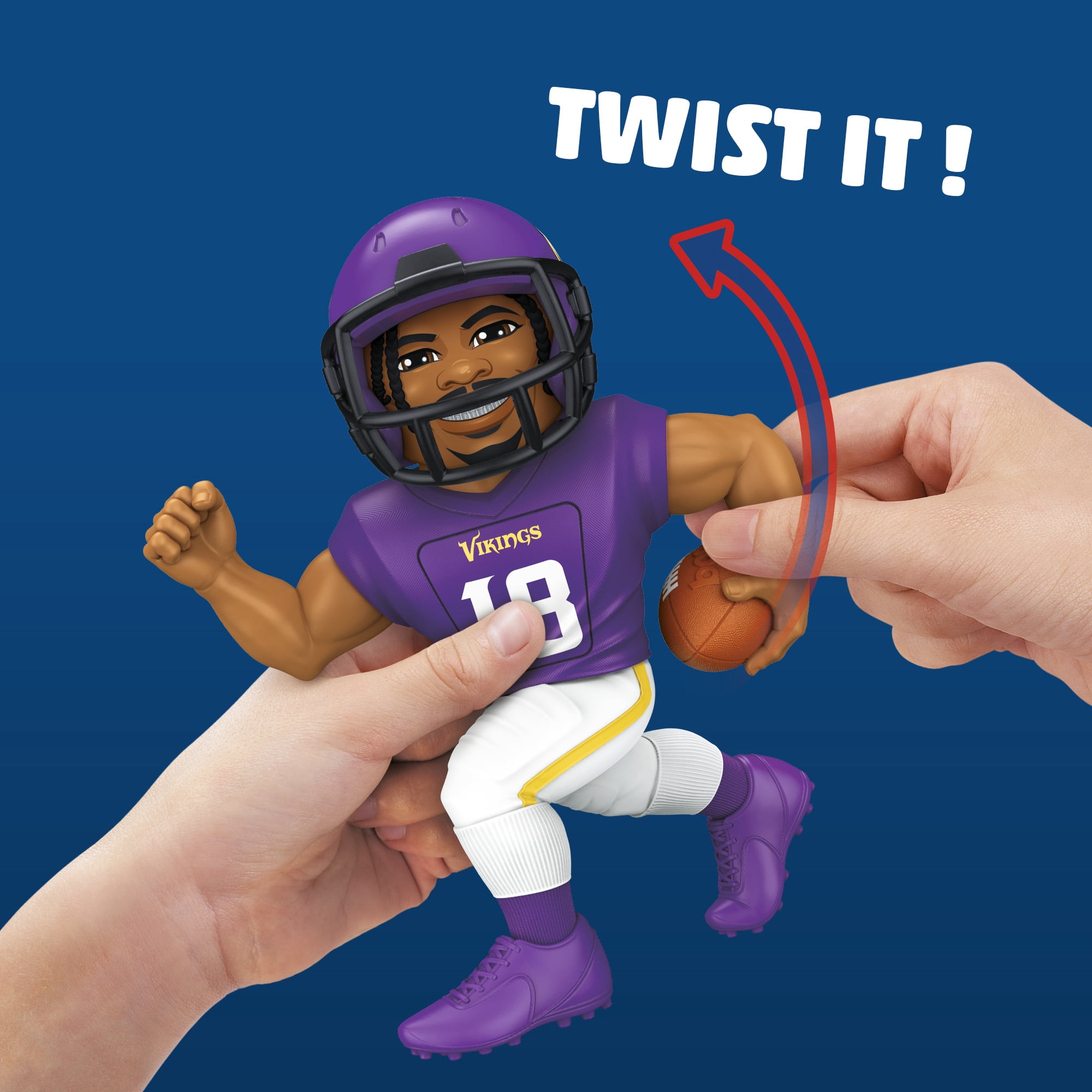 Bop It! Justin Jefferson Edition Game, Officially Licensed NFL Games for Kids and Teens, 8+