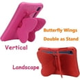 thumbnail image 6 of Kids 3D Butterfly Case for Samsung Galaxy Tab A9+ (X210/X215/X216/X218),360° Rotating Foldable Wing Stand EVA Case Shockproof Cover for Galaxy Tab S9 X710/X716B/X718U/S9 FE 5G X510/X516B/X518U,Red, 6 of 9