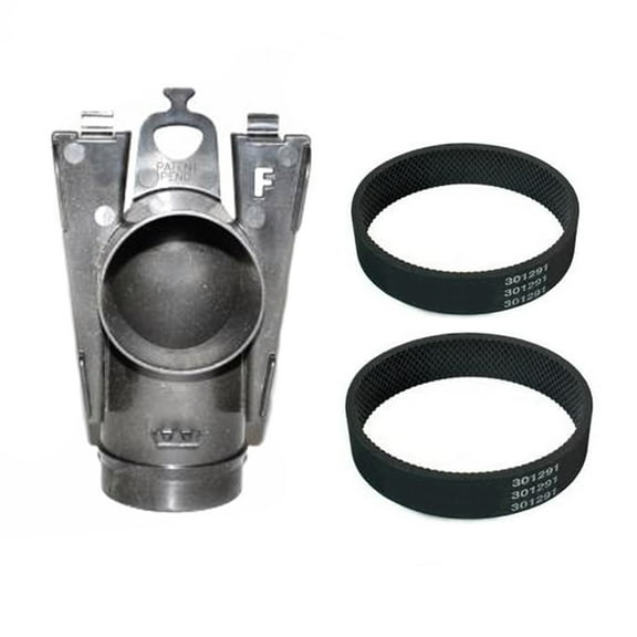 Replacement Part For TVP G3, G4, G5, G6, Ultimate G, Diamond Edition, Sentria and Avalir Vacuun F-Style Bag Top Adaptor With Free 2 Belts # 190408, 301291S