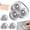 Clear, variant on YLOHUIL Self Adhesive Caster Wheels, 360° Swivel Furniture Wheels with Strong Tape, No Drill Casters for Small Appliances and Storage Bins, 4 Pack, Black