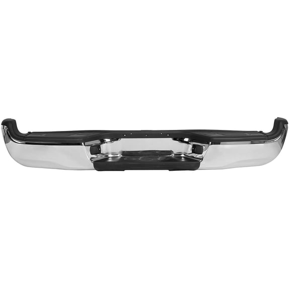 Tacoma Full Coverage Chrome-Coated Rear Step Bumper Assembly - OEM-Qualified 10.5mm High-Strength Steel with Multi-Vehicle Compatibility (2005-2015 Models)