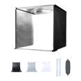 thumbnail image 2 of Kit de tienda de tiro LED Hugo plegable para estudio fotográfico con 3 fondos, 2 of 10