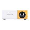 thumbnail image 1 of Mini Projector, Portable 1080P Full HD Movie Projector with HIFI Stereo Low Noise Speakers, Smart Home Video Projector for Home Theater, Outdoor, Compatible with HD Multimedia Interface, USB, 1 of 7