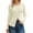 White, variant on Arach&Cloz Women's Wool Blend Button Up Business Casual Cardigan Tops Outfits 2026