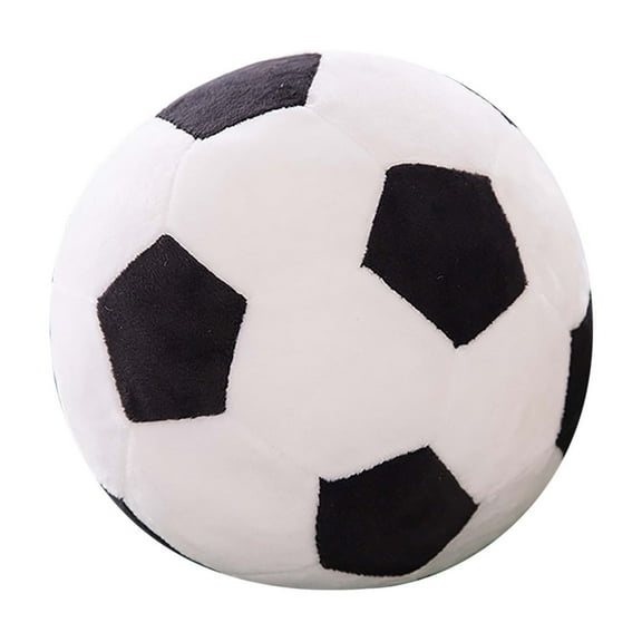7.9in Soccer Plush Stuffed Toy, Soft Athletic Ball Doll, Miniature Football Plushie for Sports Fans, Decorative Stuffed Ornament for Home Office
