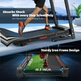 thumbnail image 3 of FYC 3.5HP Folding Treadmill with Incline, 330 LBS Capacity, Bluetooth Speaker & APP Control, 12 Programs Home Exercise, 3 of 8