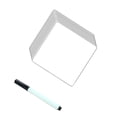 thumbnail image 4 of Bamboohart 12Pcs Whiteboard Stickers DIY Removable Label Dry Erase Sticky Notes with A Pen, 4 of 6