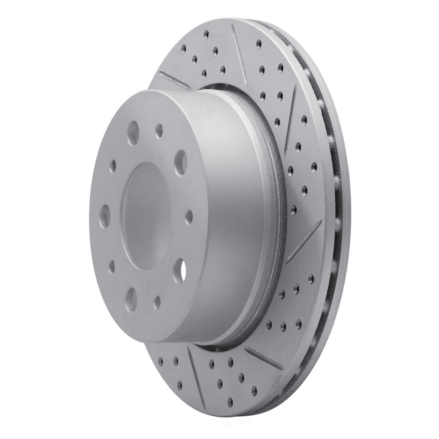 Dynamic Friction Company 830-40117R DFC Geoperformance Rotor - Drilled and Slotted
