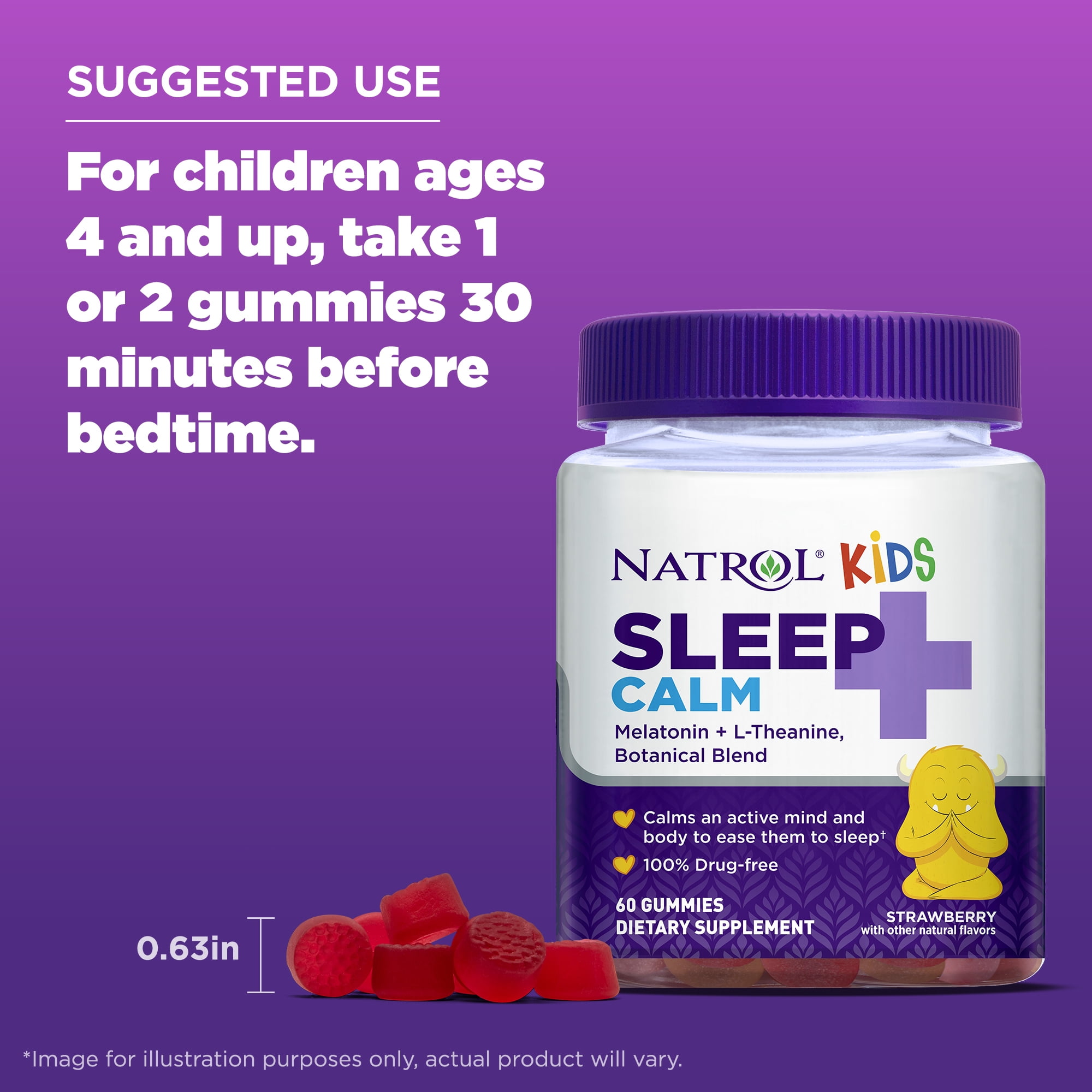 MELATONIN KIDS SLEEP SUPPORT 40TAB NATROL (Melatonina para niños