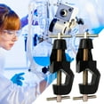 2 Pcs Cross Clip Laboratory Stand Clamp Right Angle Support Laboratory