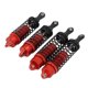 thumbnail image 2 of 4 Uds RC amortiguadores delanteros traseros aleación de aluminio plástico resorte elástico RC amortiguadores para coche TRAXXAS SLASH 1/10, 2 of 8