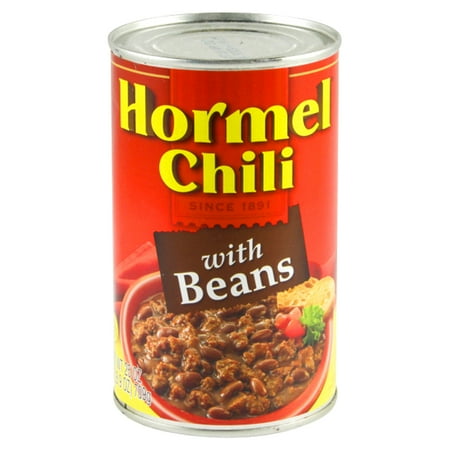 (6 Pack) Hormel Chili with Beans, 25 Ounce