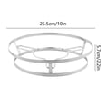 thumbnail image 3 of Campana Para Cocina Stainless Steel Pot Rack 304 Thick Insulation And Scalding Proof Pot Mat For Household Kitchen Pot Rack Storage Rack Steaming Rack Bracket, 3 of 7