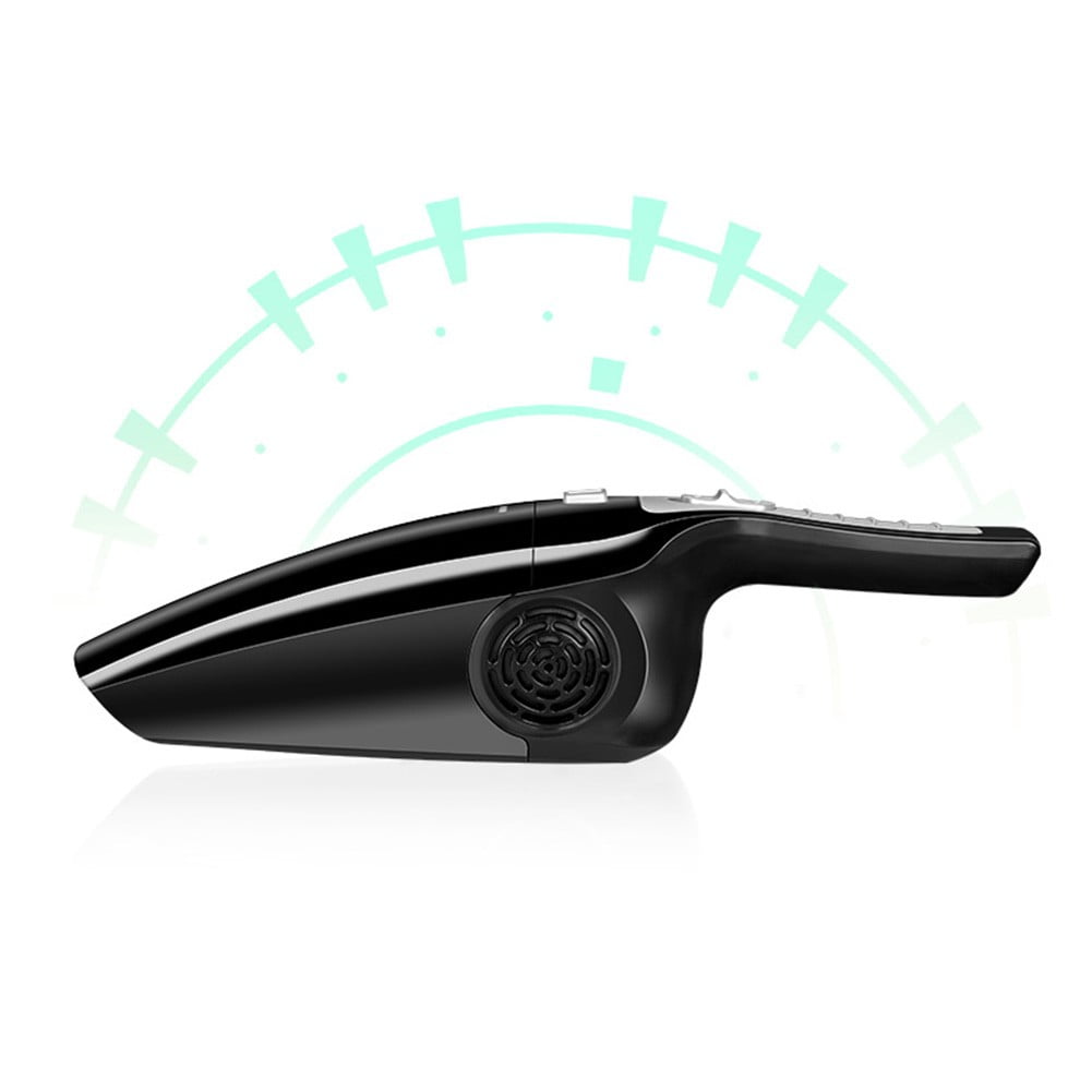 12V120W Suction Car Vacuum Cleaner Wet And Dry Dual Use Powerful Handheld Vacuum Black Fangkenuo
