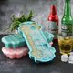 thumbnail image 4 of Cubitos De Hielo Bandeja De Cubitos De Hielo De Silicona Con Tapa Molde De Diseño De Panal Para Bebidas Heladas Cerveza De Hielo Whisky Irene Inevent HA044015-02, 4 of 6