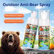100ml Bear Repellent Spray, High Concentration Capsaicin for Hiking Camping, Portable