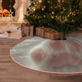 thumbnail image 4 of Salouo Raindrop Kitten Paw Christmas Tree Skirt 48" Farmhouse Christmas Decorations Snowman Xmas Tree Skirt Tree Mat for Holiday Party Decor, 4 of 8