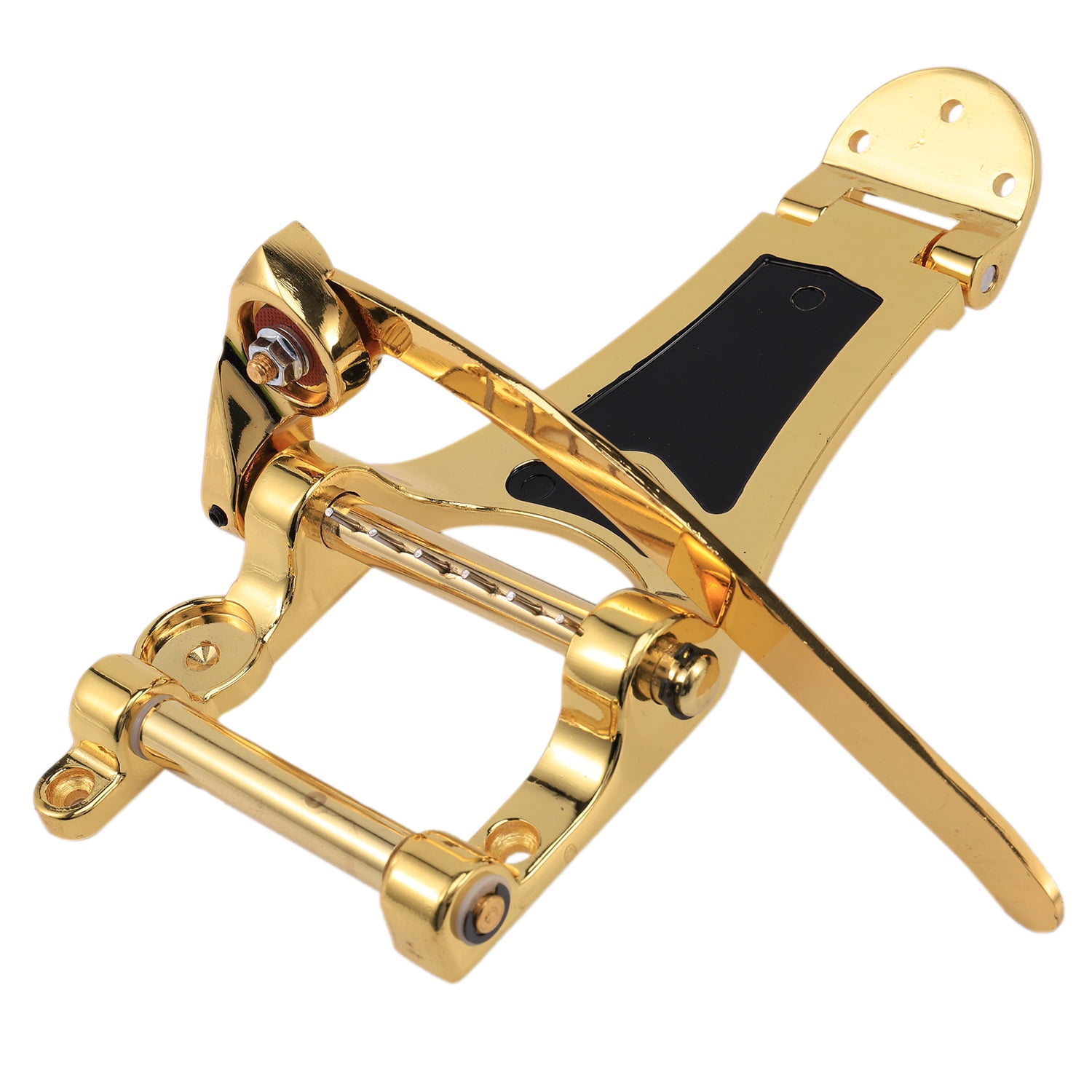 Electric Guitar Tremolo Bridge Replacement Vibrato LP Guitar Parts Excellent Alloys Tremolo Tailpiece Bridge Crank Bar Golden