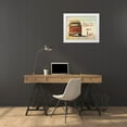 thumbnail image 3 of Peck, Gail 32x26 White Modern Wood Framed Museum Art Print Titled - Peace and Love, 3 of 4
