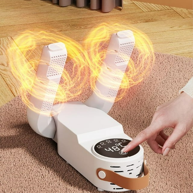Shoe Dryer, Retractable Design Boot Dryer With Timing Function Electric Boot Warmer Machine For Shoes Snow Boots Socks Cotton Shoes