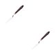 thumbnail image 4 of Seitruly Raspador para pintura al óleo, espátula mezcladora de acero inoxidable, mango de forma Irregular, raspadores de paleta dentados para E6 2piezas, 4 of 6