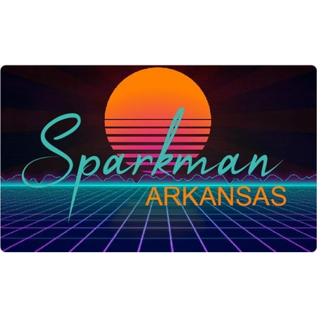 

Gallatin Texas 4 X 2.25-Inch Fridge Magnet Retro Neon Design