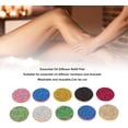thumbnail image 3 of 20pcs Essential Oil Refill Pad Replacement, Replacement Refill Pads Mixed Color Diffuser Felt Pad, Fragrance Oil Diffuser Refill Pad for Essential Oil Diffuser Necklace, Humidifier, 3 of 8