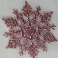 thumbnail image 2 of Bewildely 12 piezas de decoración de copos de nieve de Navidad portátiles para interiores y exteriores, decoración para sala de estar, adorno Kits de decoración para fiestas Rosado, 2 of 6