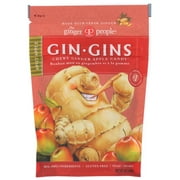 The Ginger People Gin Gins Spicy Apple Chewy Ginger Candy, 3 Oz
